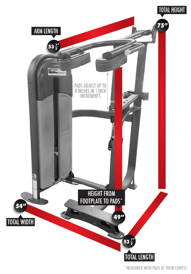 Legend Fitness SelectEDGE Standing Calf Raise - Model 1115