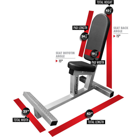 Legend Fitness Multi-Purpose Bench- Model 3104