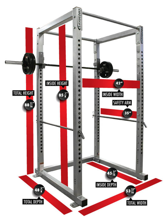 Legend Fitness Performance Series Power Rack - Model 3121