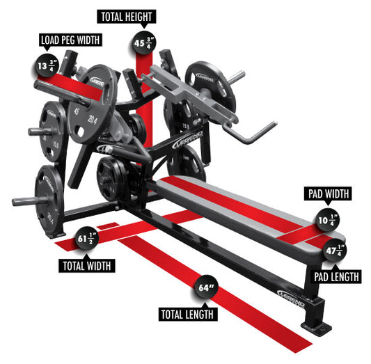 Legend Fitness LeverEDGE Unilateral Converging Flat Chest Press - Model 6003