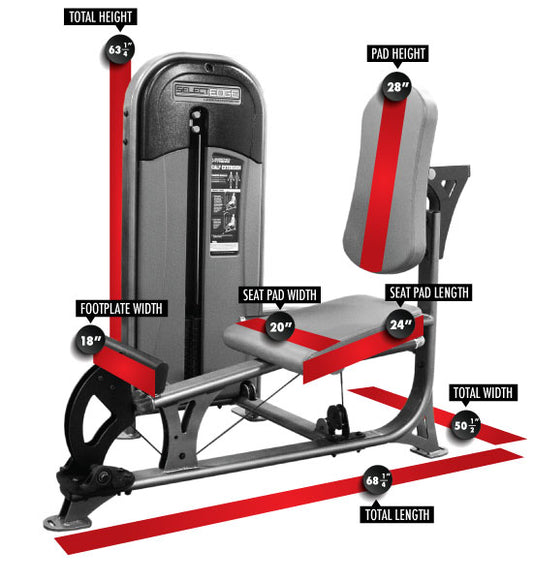 Legend Fitness SelectEDGE Calf Extension - Model 1111