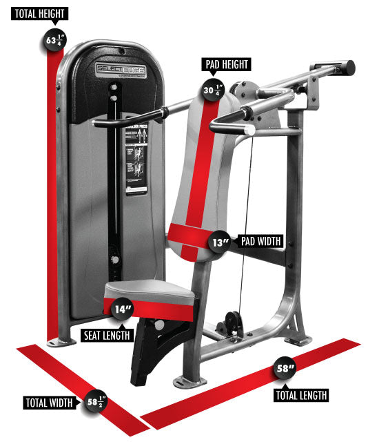 Legend Fitness SelectEDGE Shoulder Press - Model 1101