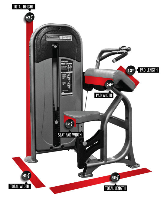 Legend Fitness SelectEDGE Tricep Extension - Model 1105