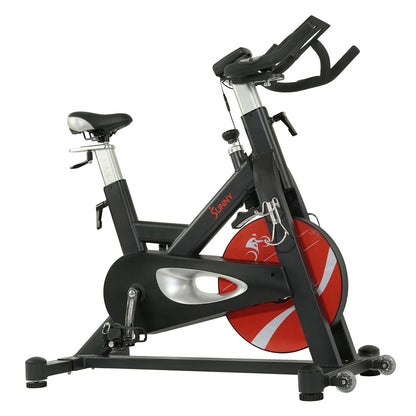 Sunny Health & Fitness Evolution Pro II Magnetic Belt Drive Indoor Cycling Bike