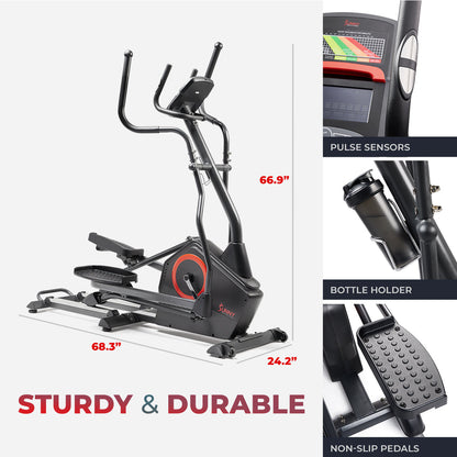 Sunny Health & Fitness Smart Elliptical Machine