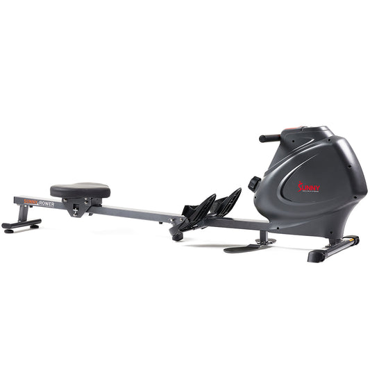 Sunny Health & Fitness Premium Magnetic Rowing Machine Smart Rower with Exclusive SunnyFit® App Enhanced Bluetooth Connectivity