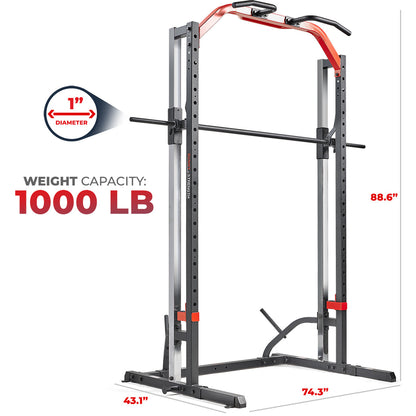 Sunny Health & Fitness Smith Machine Squat Rack Essential Series I